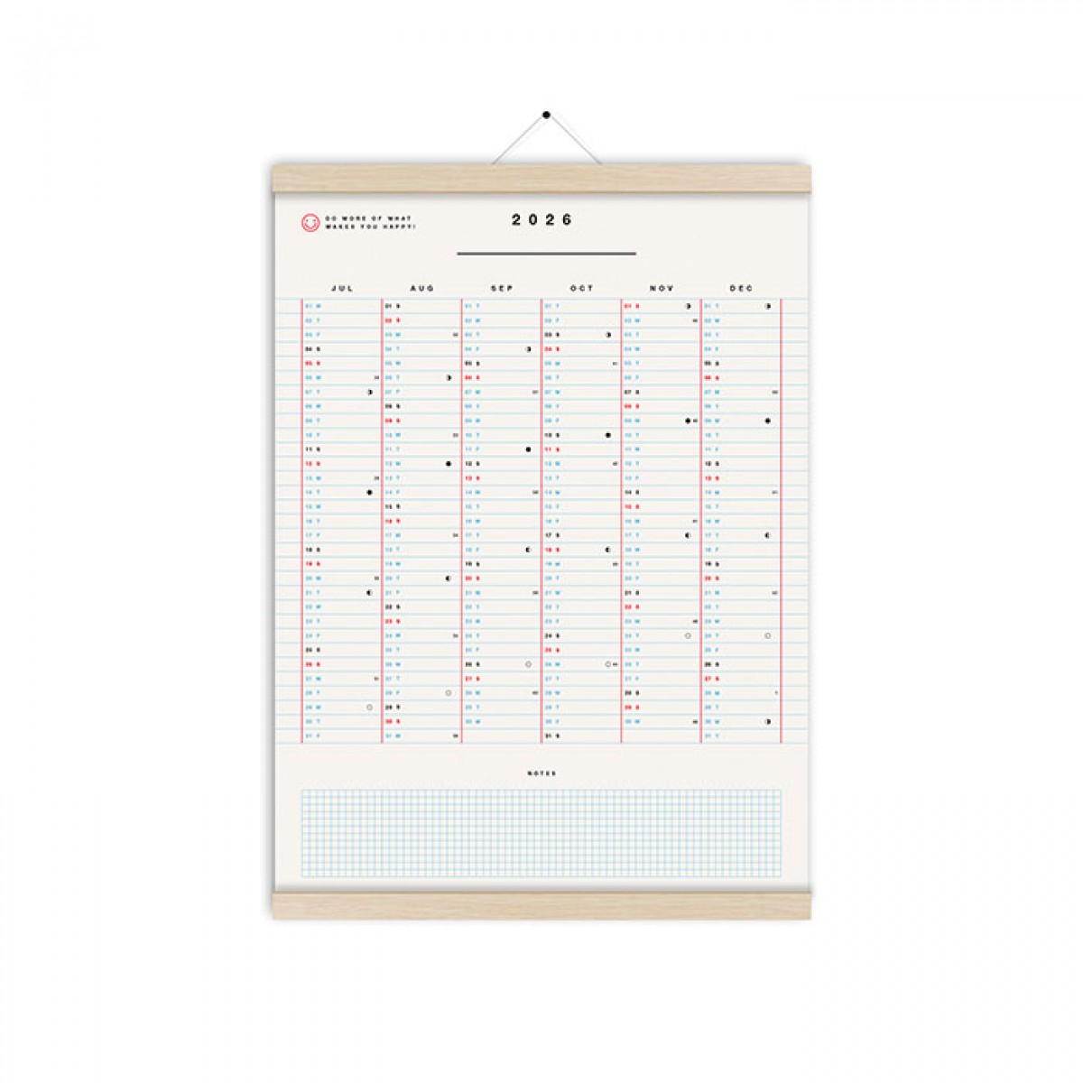 redfries future 2026 – Wandkalender DIN A3