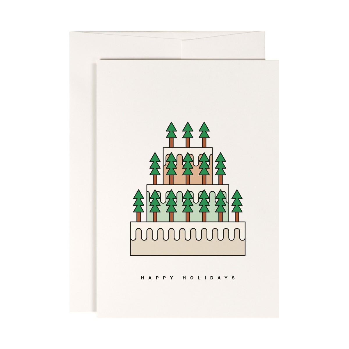 redfries set easter xmas – 4 Klappkarten DIN A6