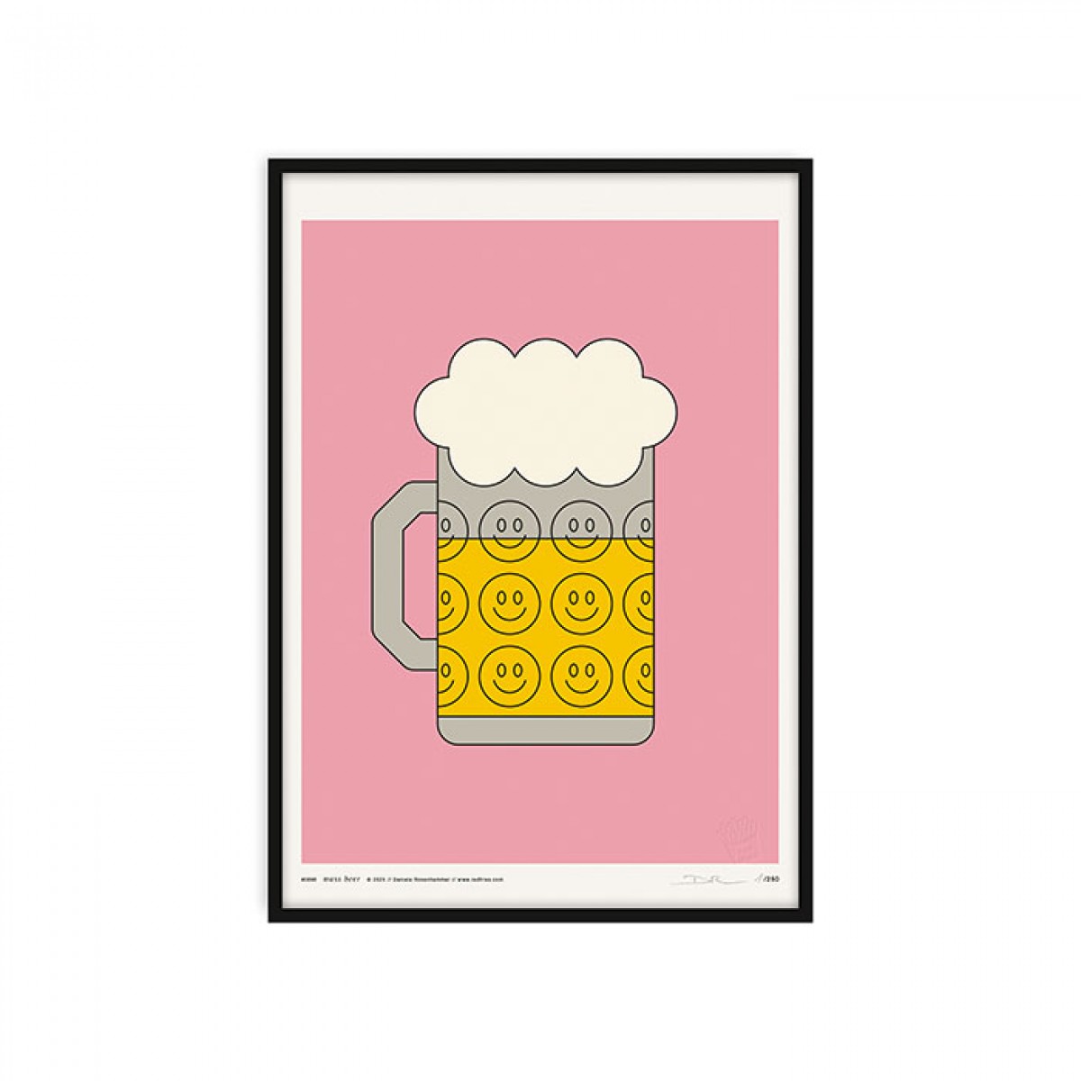 redfries mass beer – Kunstdruck DIN A3