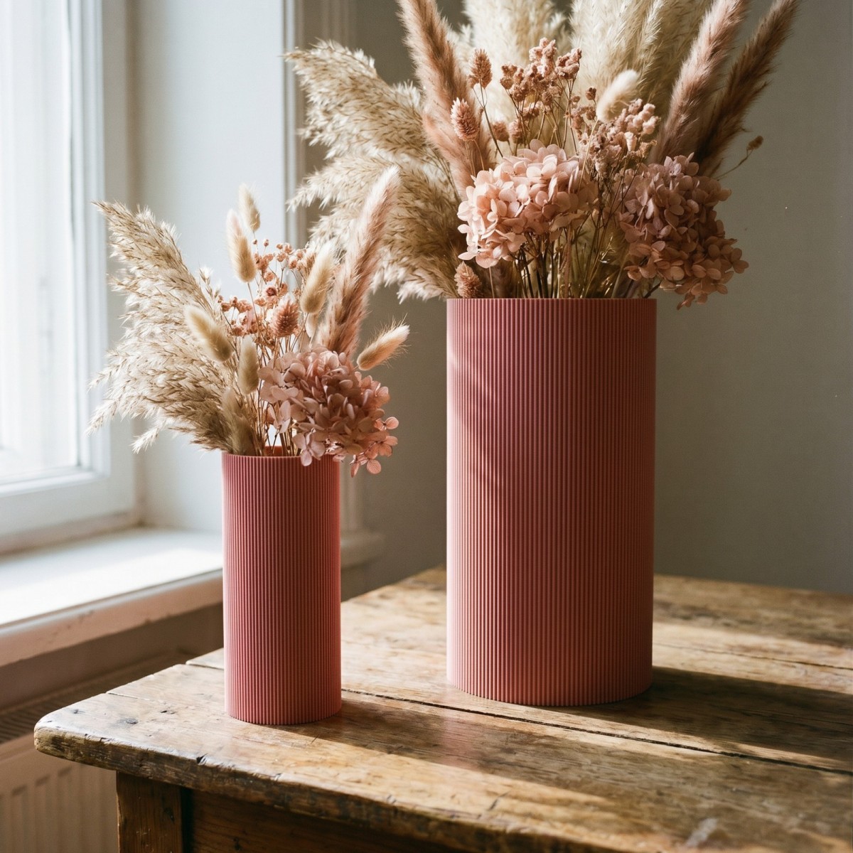 Lined Vase groß – wasserdicht, 3D-gedruckt