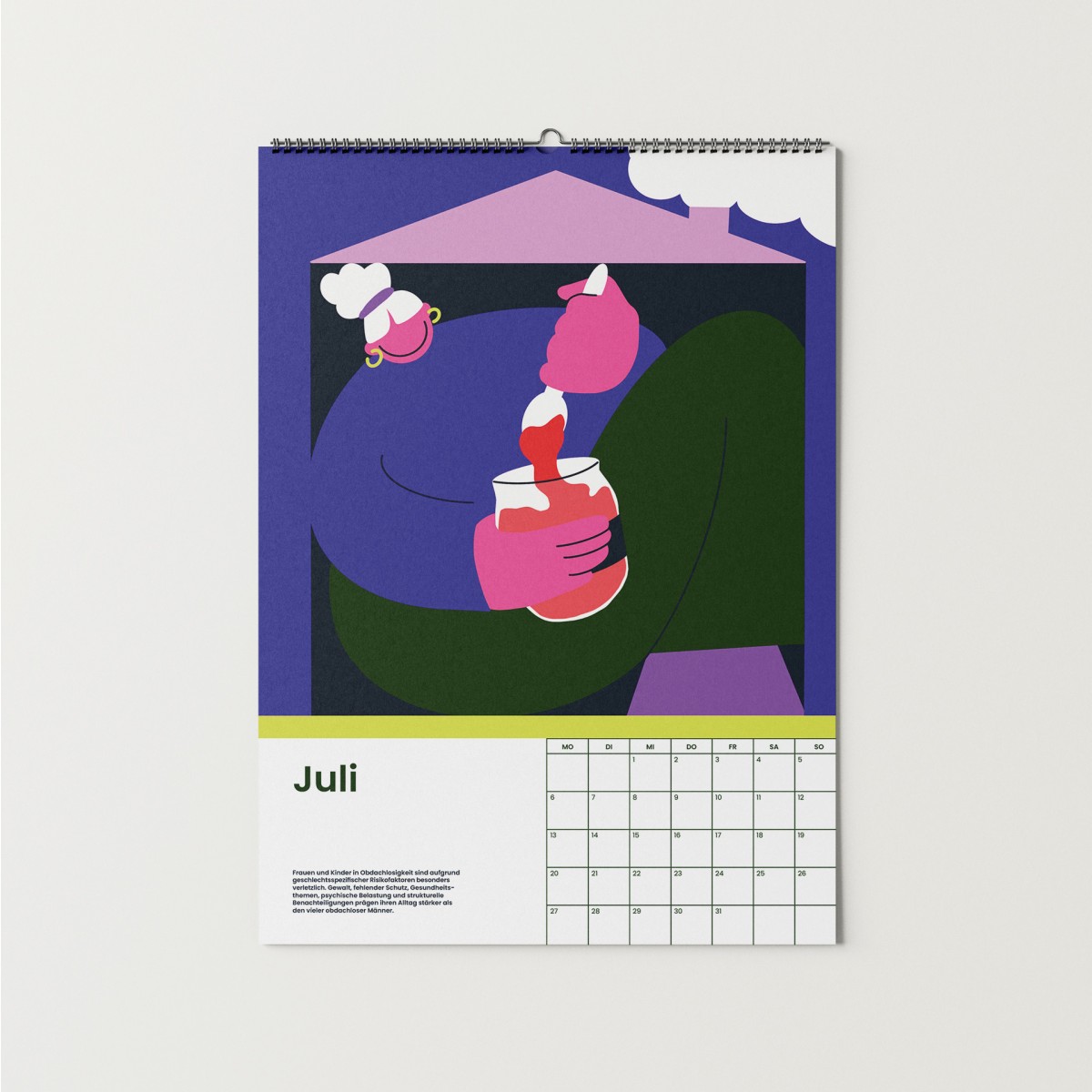 Girls in Motion Kalender 2026 - DIN A4 - 365 Tagen voller Gleichberechtigung, Female Empowerment & Vielfalt