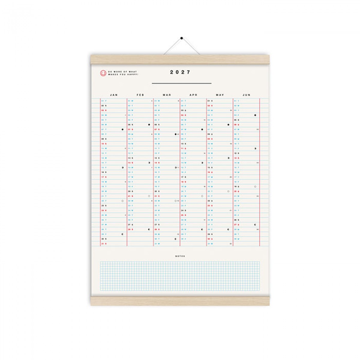 redfries future 2027 – Wandkalender DIN A3