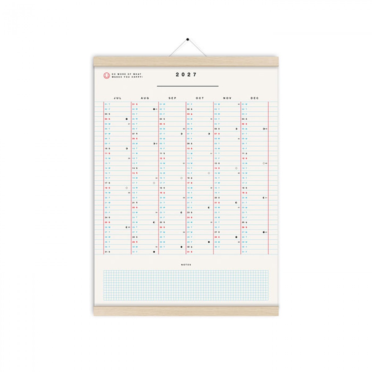 redfries future 2027 – Wandkalender DIN A3