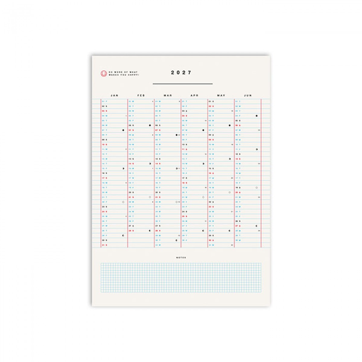redfries future 2027 – Wandkalender DIN A3