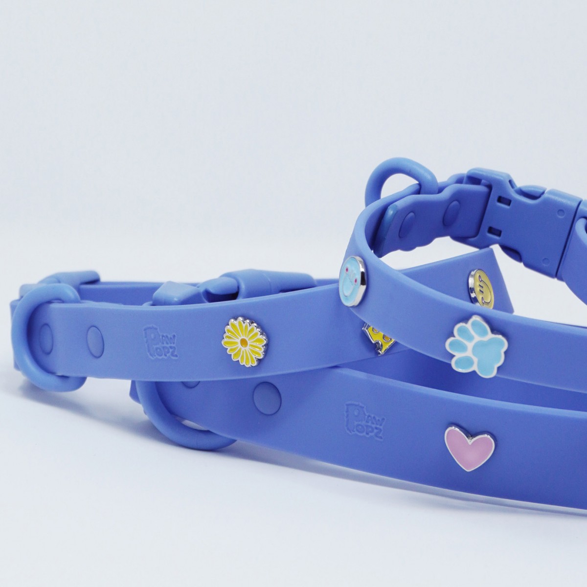 Hundehalsband Outdoor wasserfest Blau - PawPopz