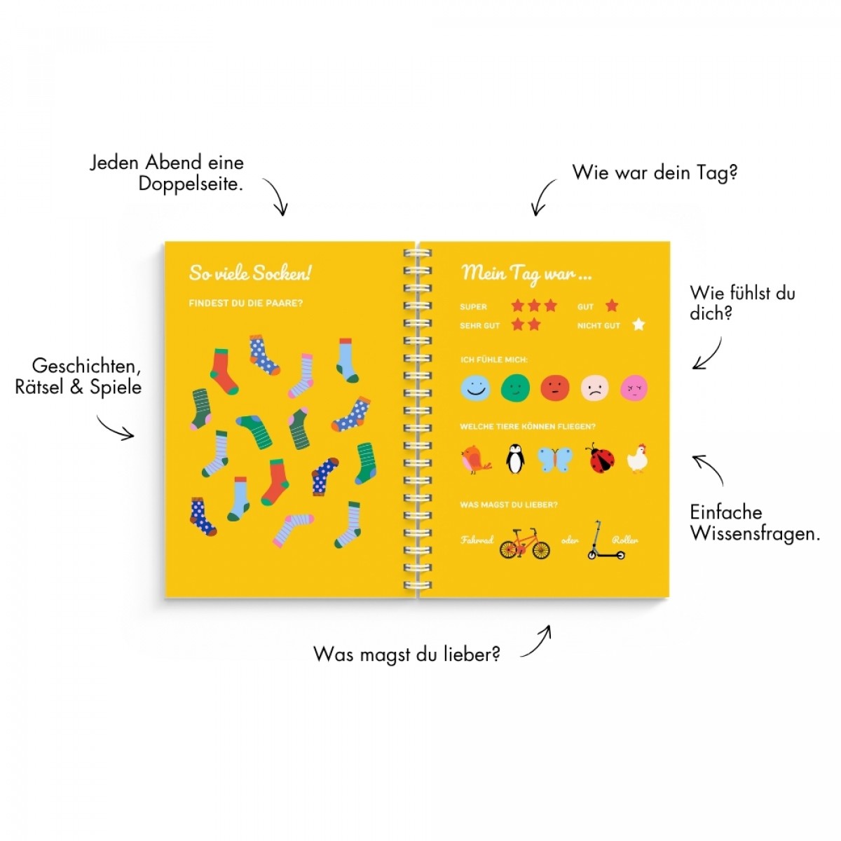 10 Minuten Gute-Nacht-Ritual für Kinder – Gute-Nacht-Buch – FINE FINE STUFF x mixmox