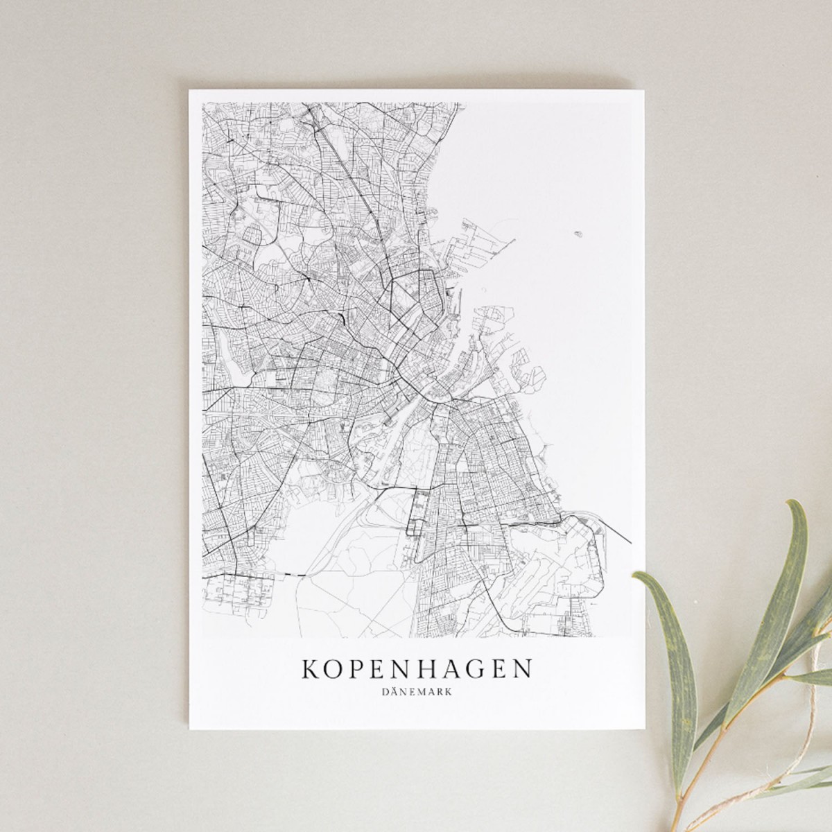 KOPENHAGEN als hochwertiges Poster im skandinavischen Stil von Skanemarie +++ Geschenkidee