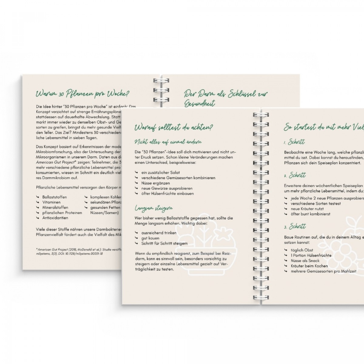 Meine 30+ Pflanzen pro Woche – Planer mit 30 Wochenlisten – FINE FINE STUFF x mixmox