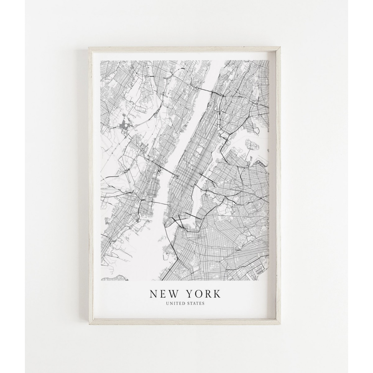 NEW YORK als hochwertiges Poster im skandinavischen Stil von Skanemarie