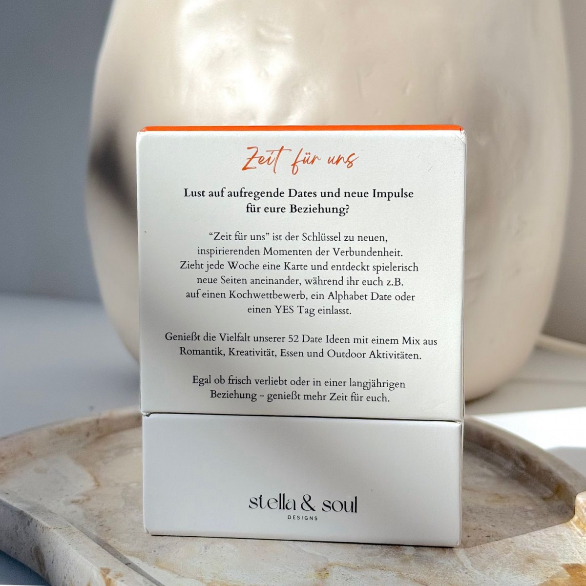 Stella & Soul - Zeit für uns: Kartenset mit 52 Date Ideen