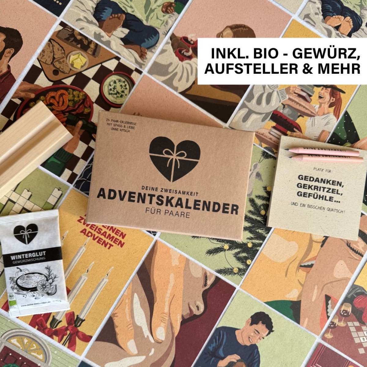 Adventskalender für Paare von DEINE ZWEISAMKEIT
