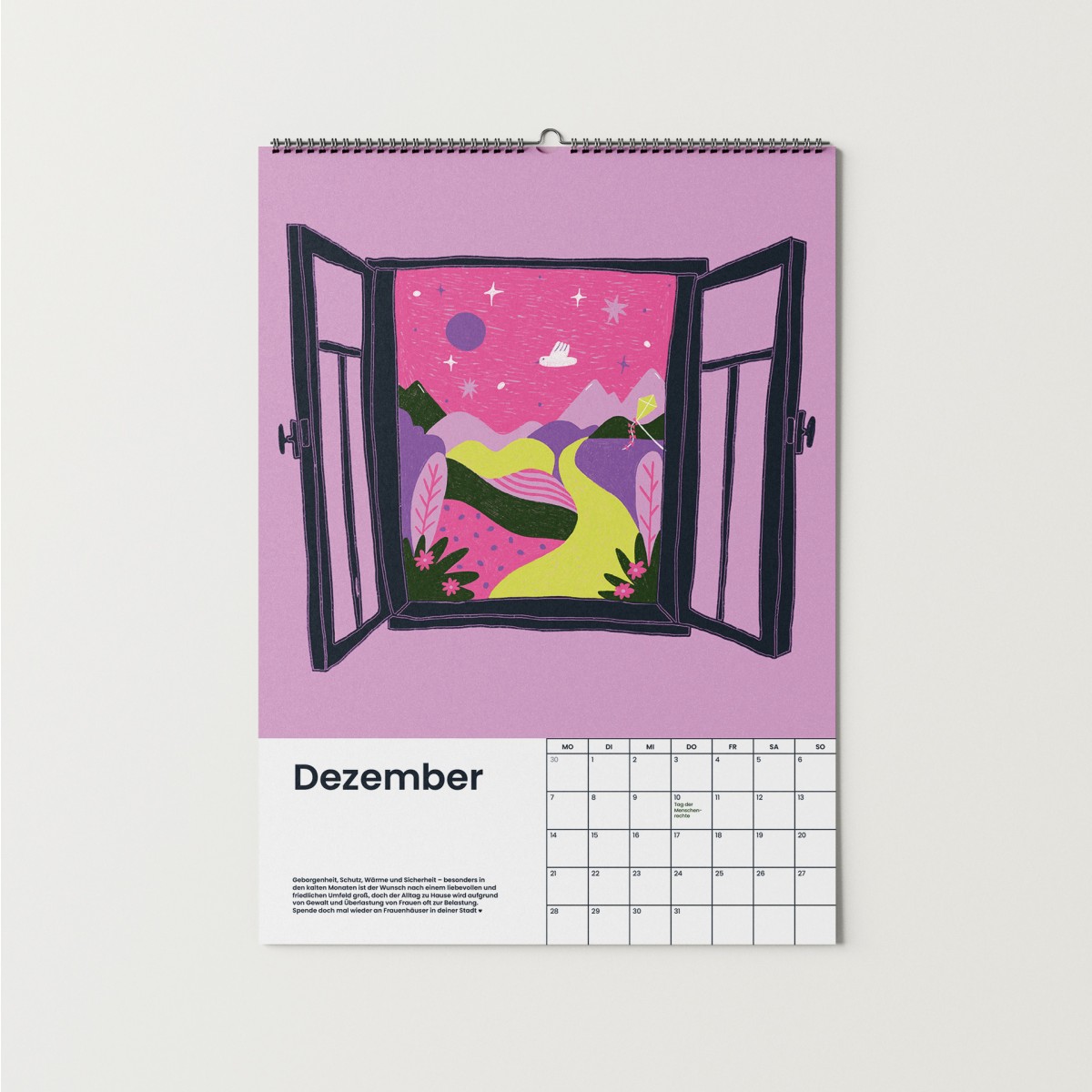 Girls in Motion Kalender 2026 - DIN A4 - 365 Tagen voller Gleichberechtigung, Female Empowerment & Vielfalt