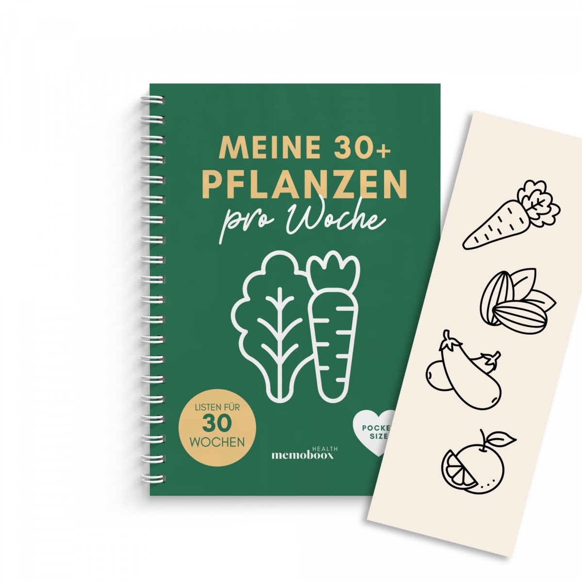 Meine 30+ Pflanzen pro Woche – Planer mit 30 Wochenlisten – FINE FINE STUFF x memoboox