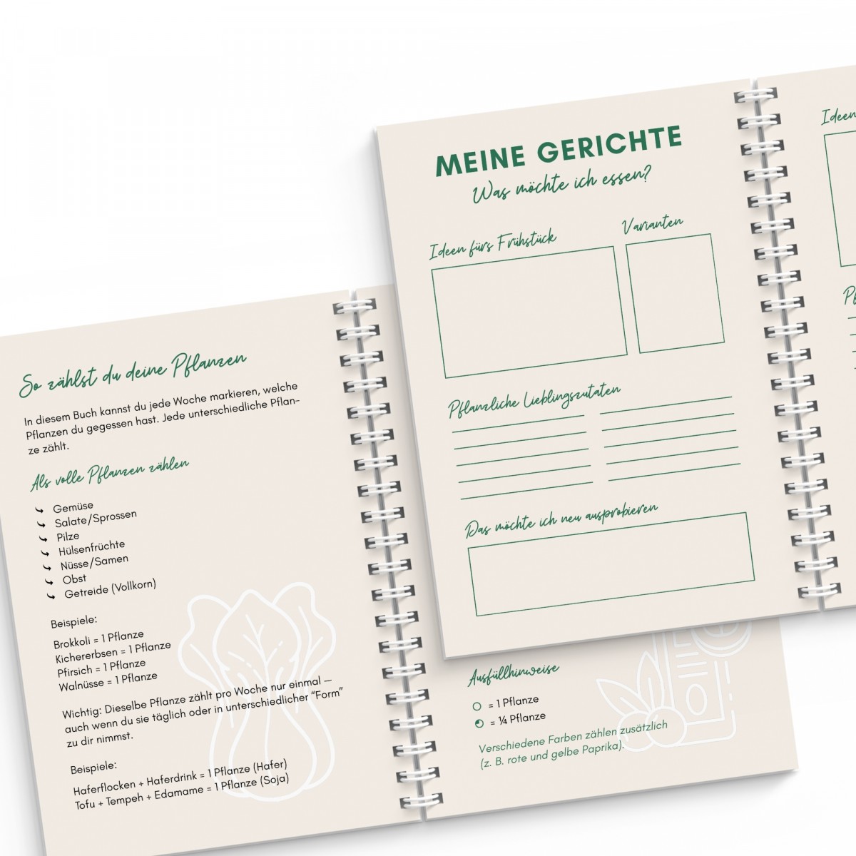 Meine 30+ Pflanzen pro Woche – Planer mit 30 Wochenlisten – FINE FINE STUFF x memoboox