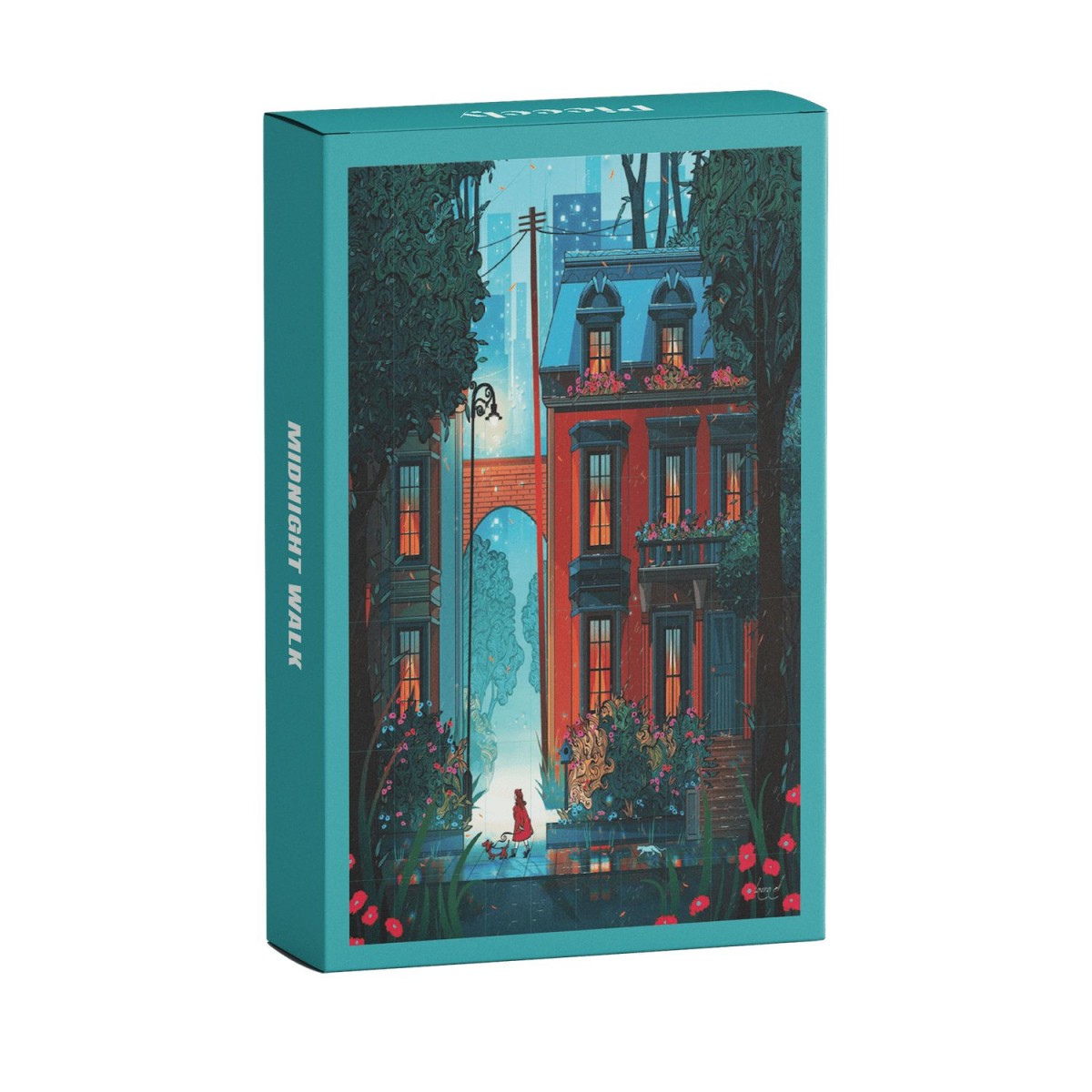 Piecely Midnight Walk Minipuzzle, 99 Teile