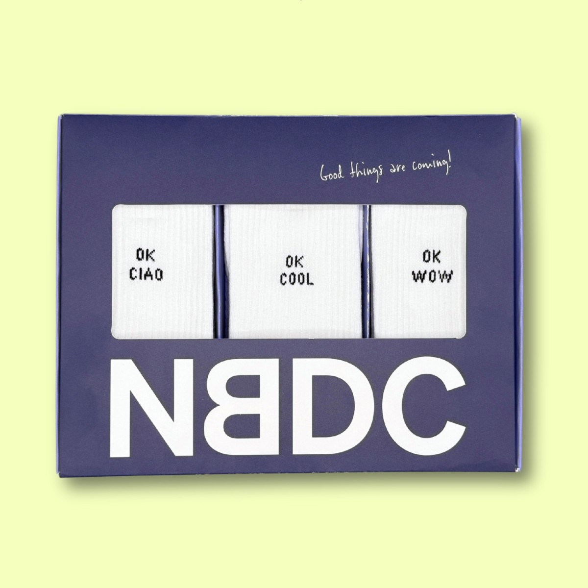 3-PACK OK CIAO, OK COOL, OK WOW - No Bad Days Club