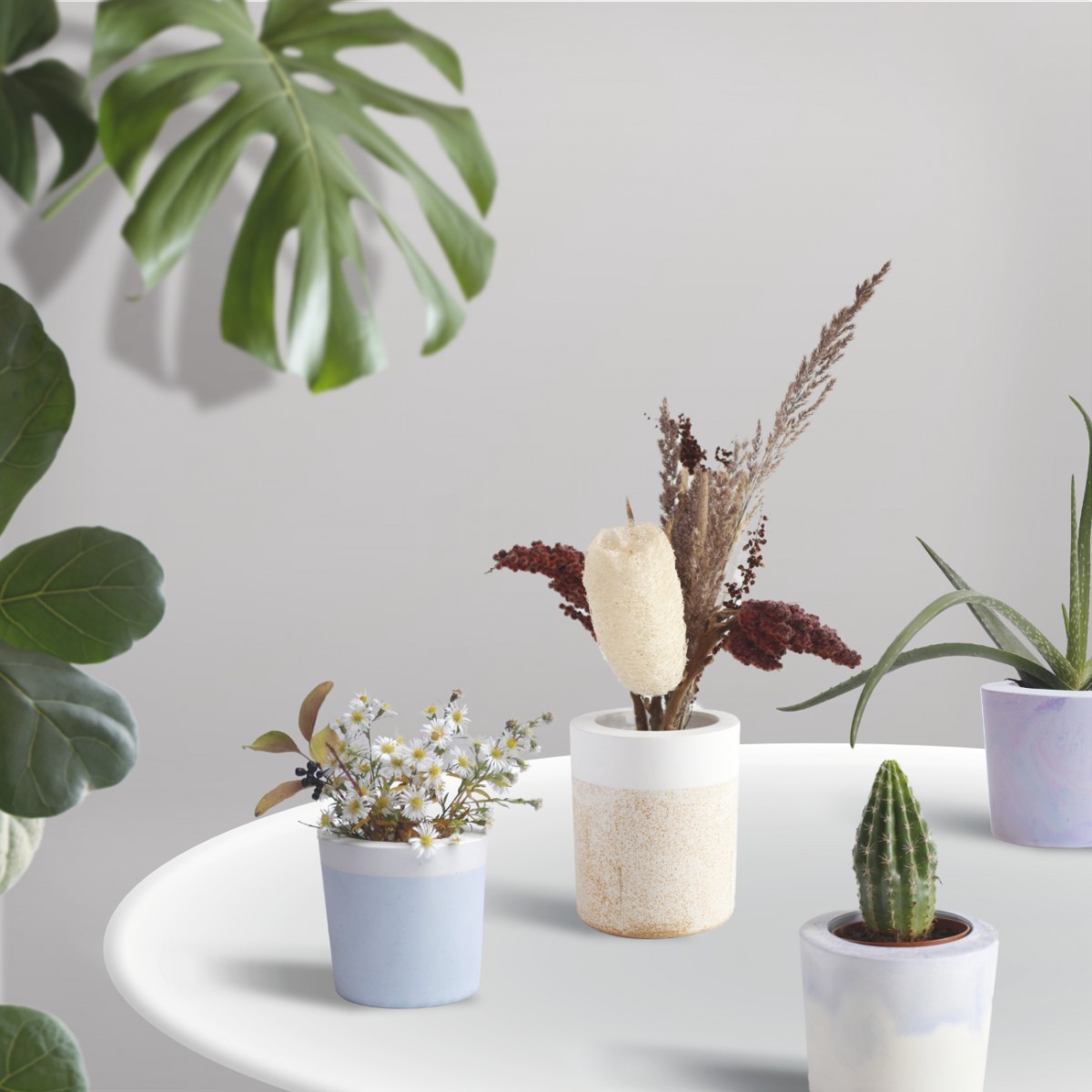 FLOWERPOT - DIY Bausatz für einen individuellen Blumenübertopf