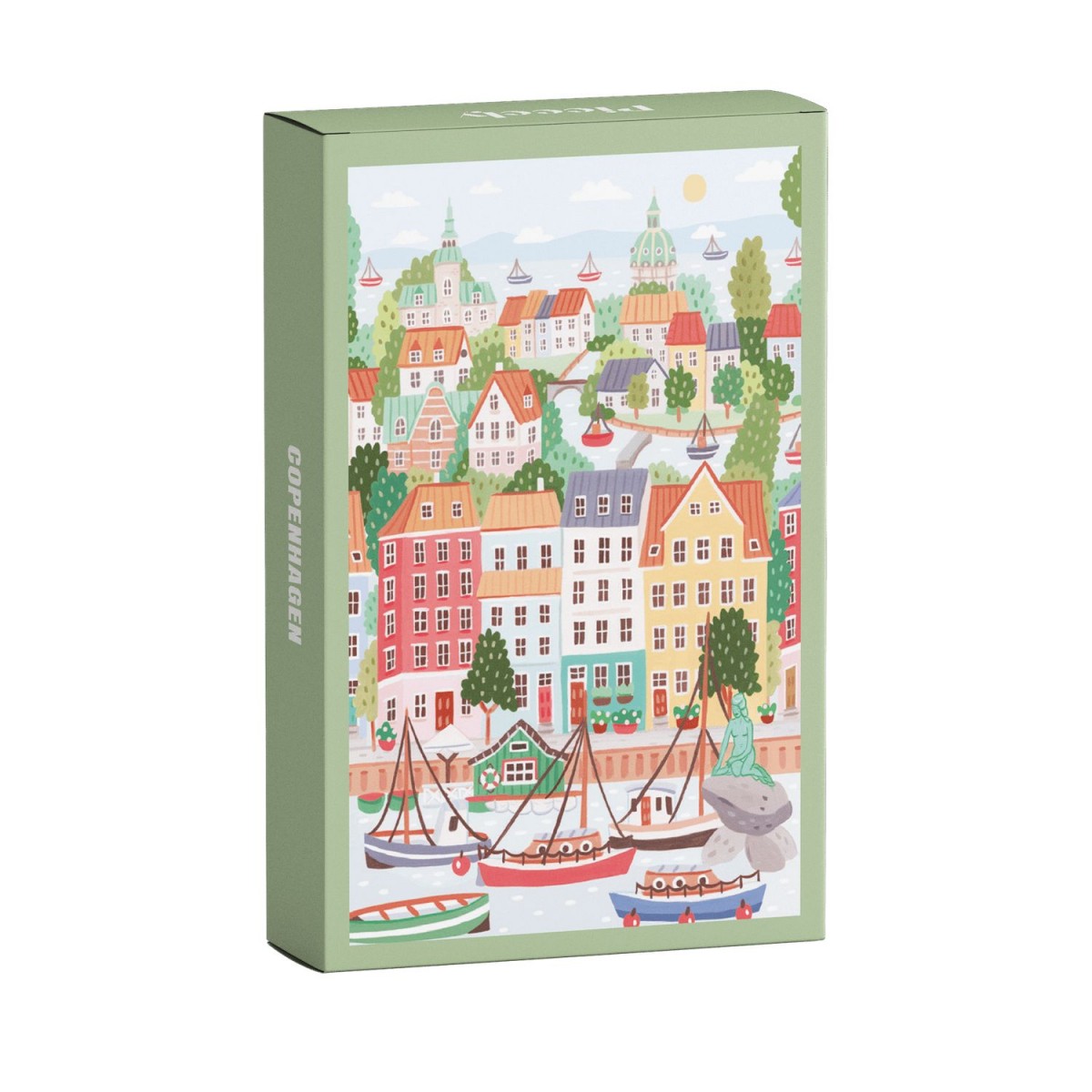 Piecely Copenhagen Minipuzzle, 99 Teile
