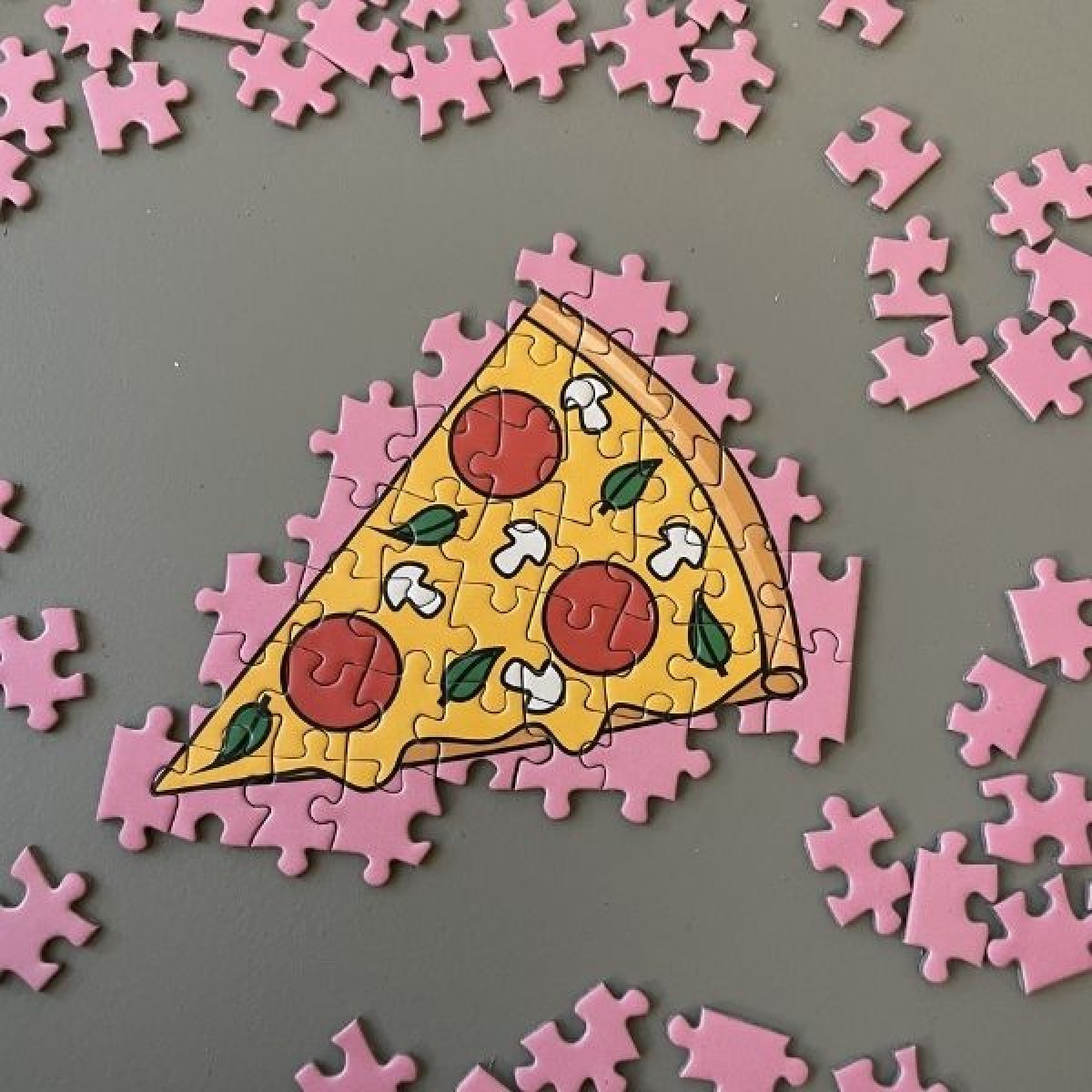 SUNSHINE PUZZLES, PIZZA, 99 TEILE MINI PUZZLE