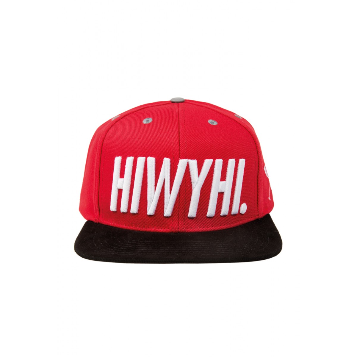 HOME IS WHERE YOUR HEART IS. - HIWYHI. SNAPBACK (RED/BLACK)