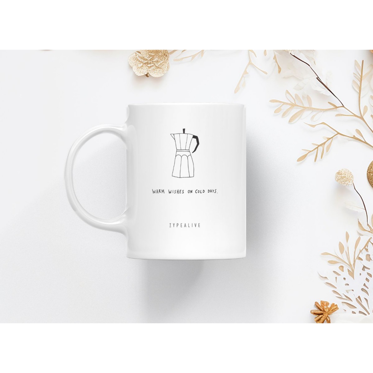 typealive / Tasse aus Keramik / Cold Days