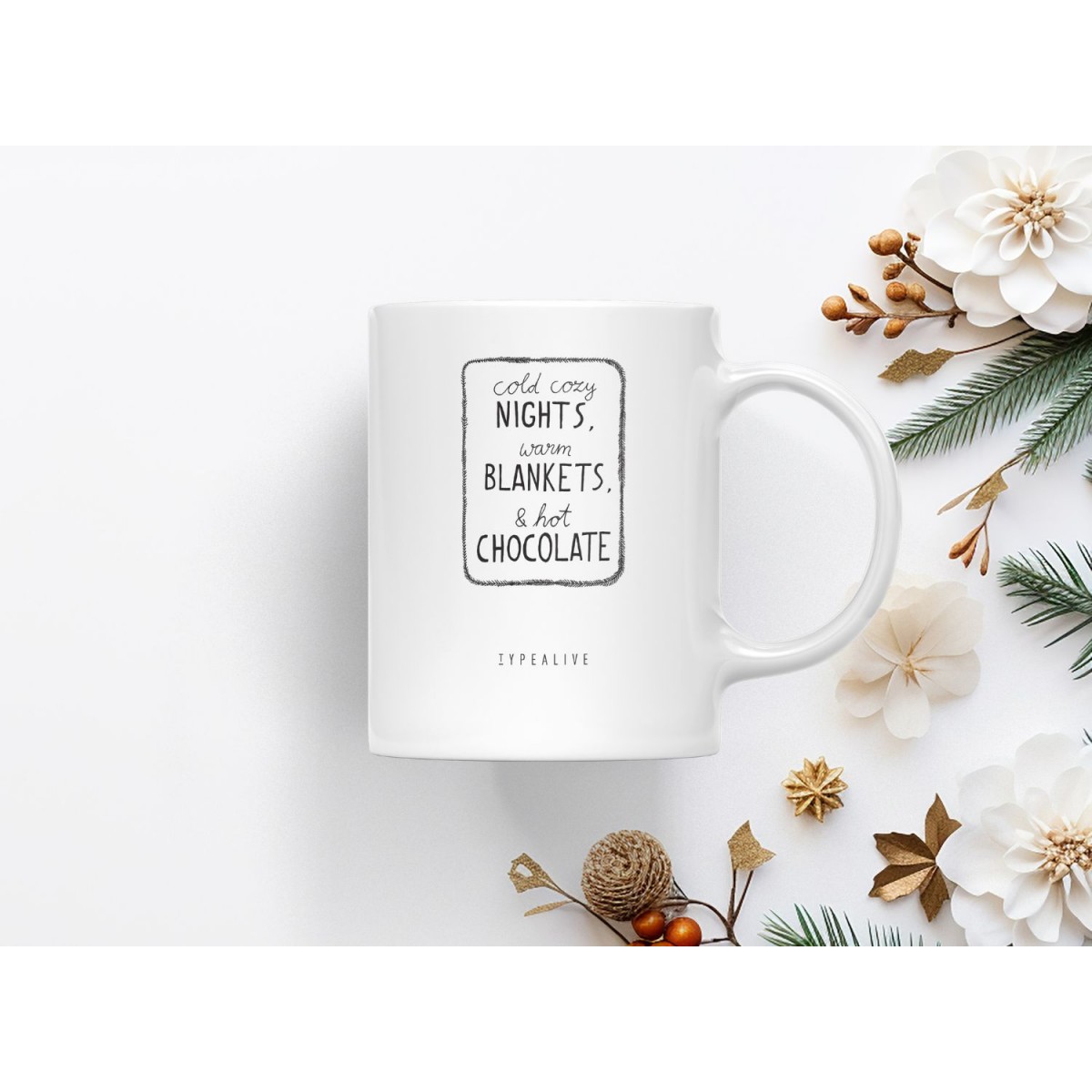 typealive / Tasse aus Keramik / Hot Chocolate