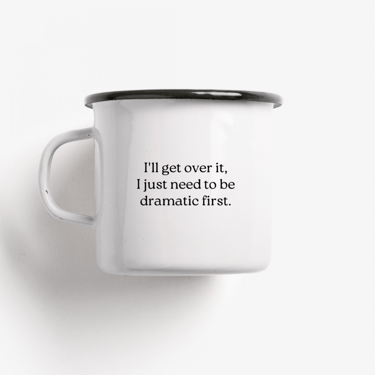 typealive / Emaillebecher Tasse / Dramatic