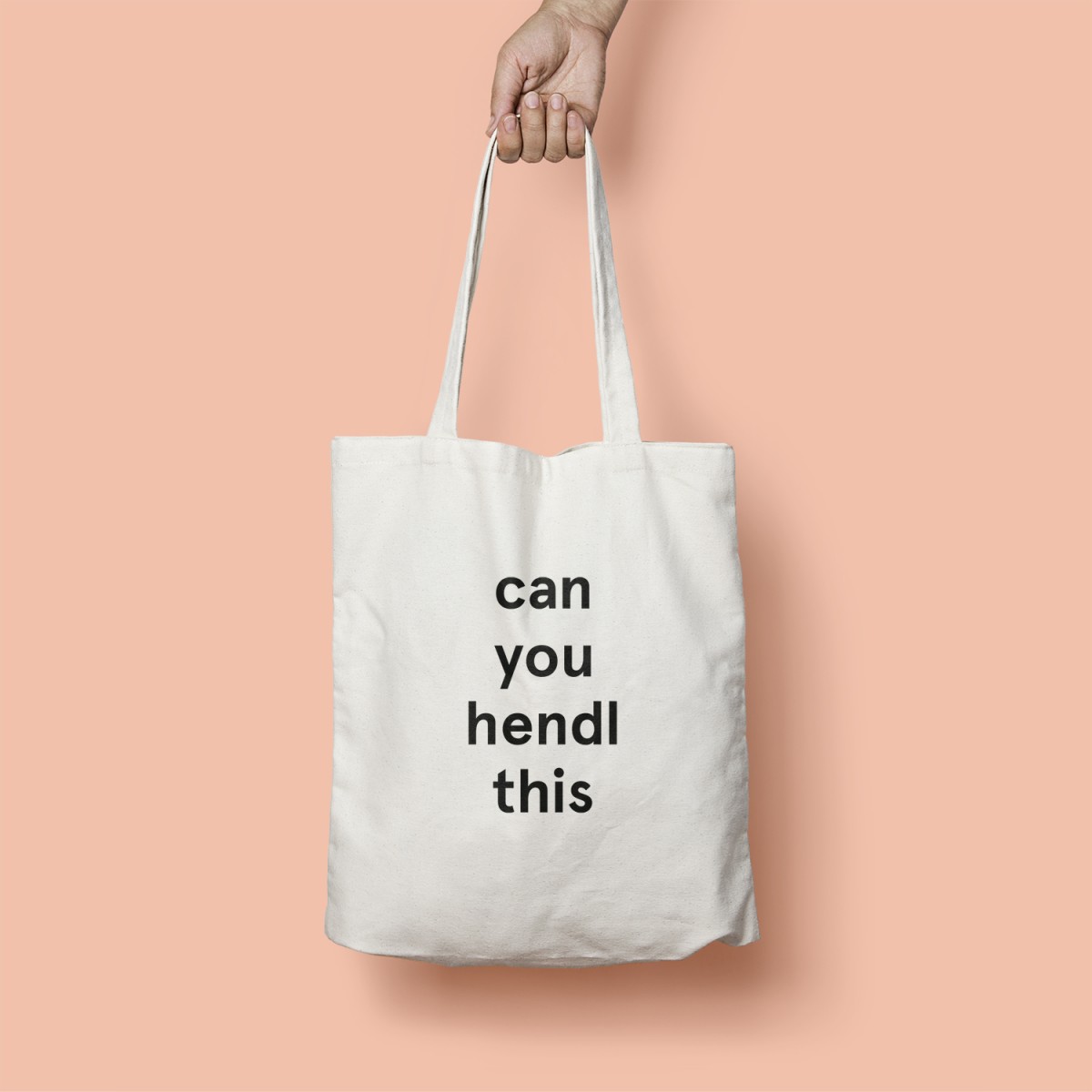 "Can You Hendl This" Baumwolltasche