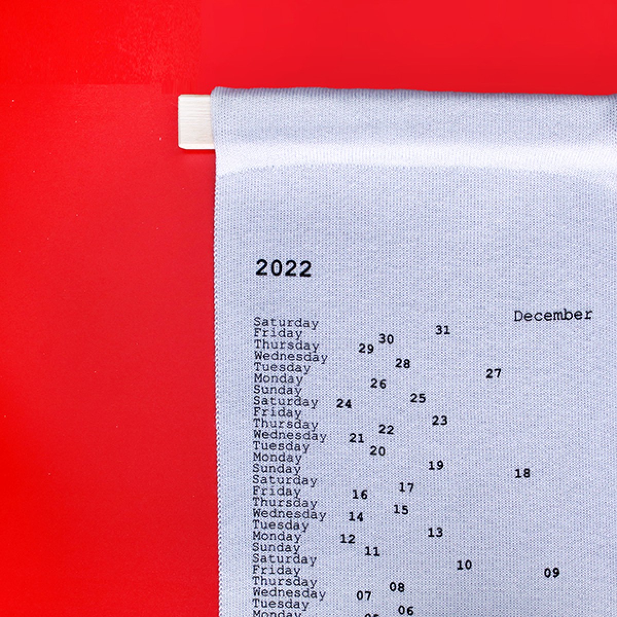 Kalender GREGOR 2022, der Strickkalender, Patrick Frey für DETAILS Produkte