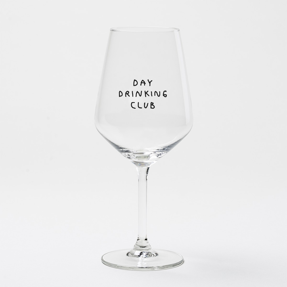 "Day Drinking Club" Weinglas by Johanna Schwarzer × selekkt