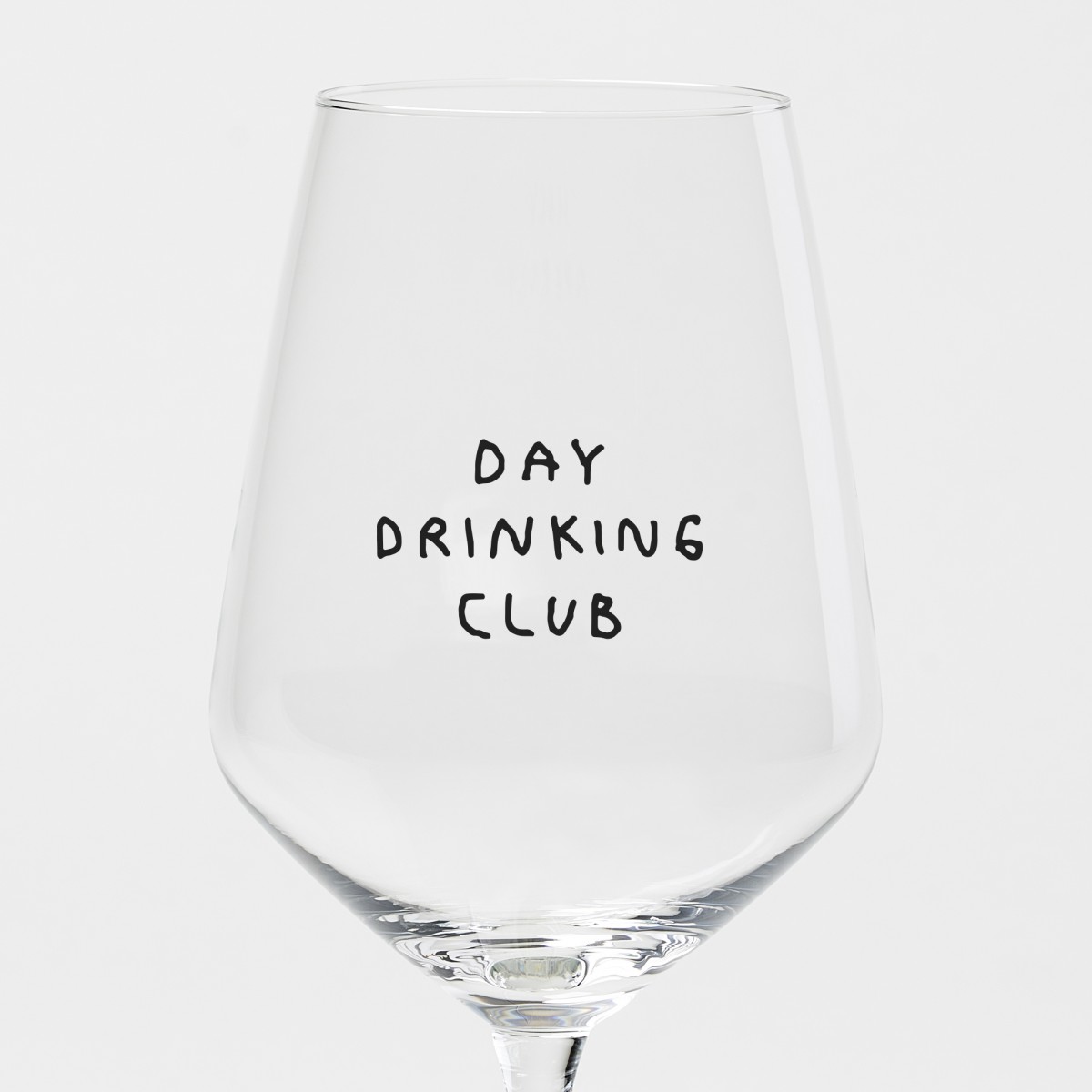 "Day Drinking Club" Weinglas by Johanna Schwarzer × selekkt