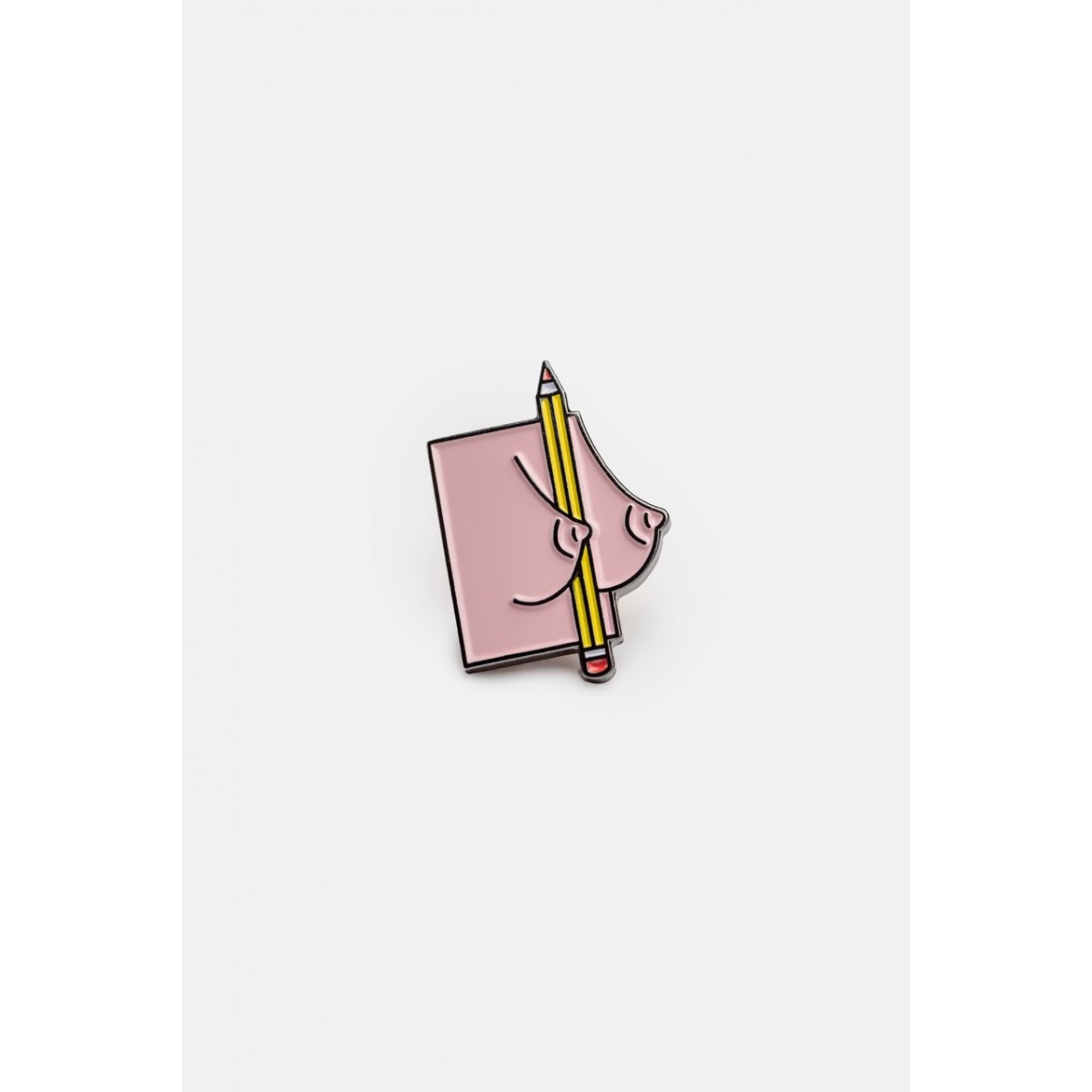 Ansteckpin Bleistift – Brunhilda