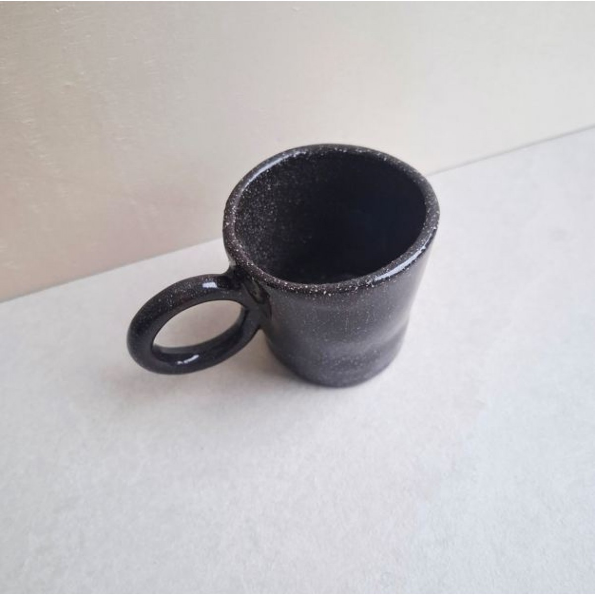 Skelini - handgemachte Espresso Tasse braun