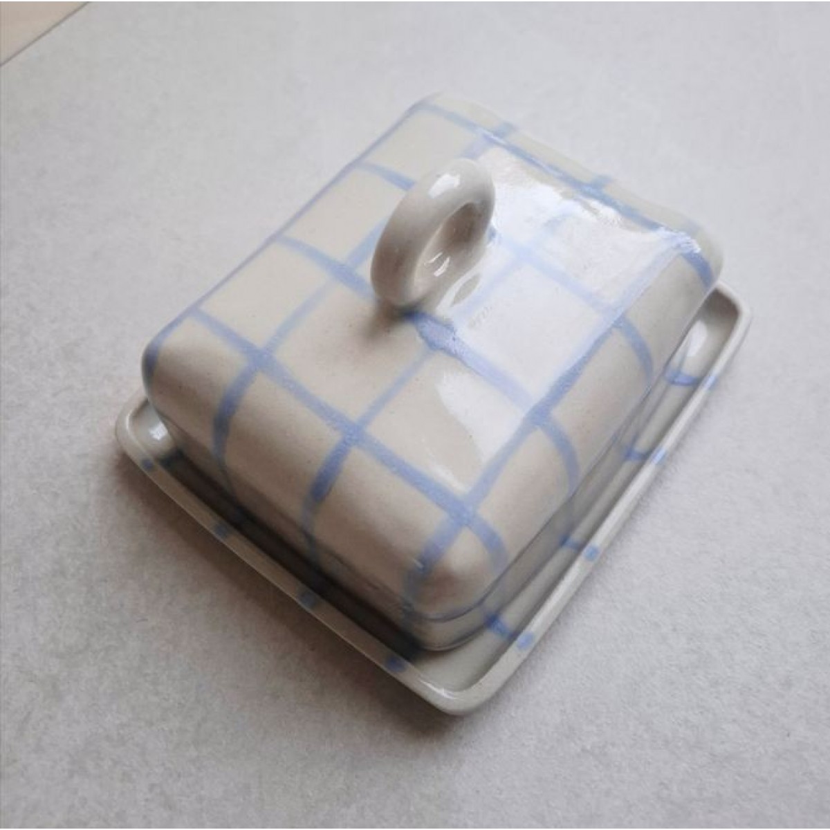 Skelini - Keramik Butterdose handgemacht