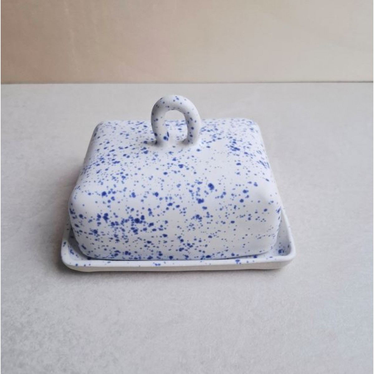 Skelini - Keramik Butterdose handgemacht