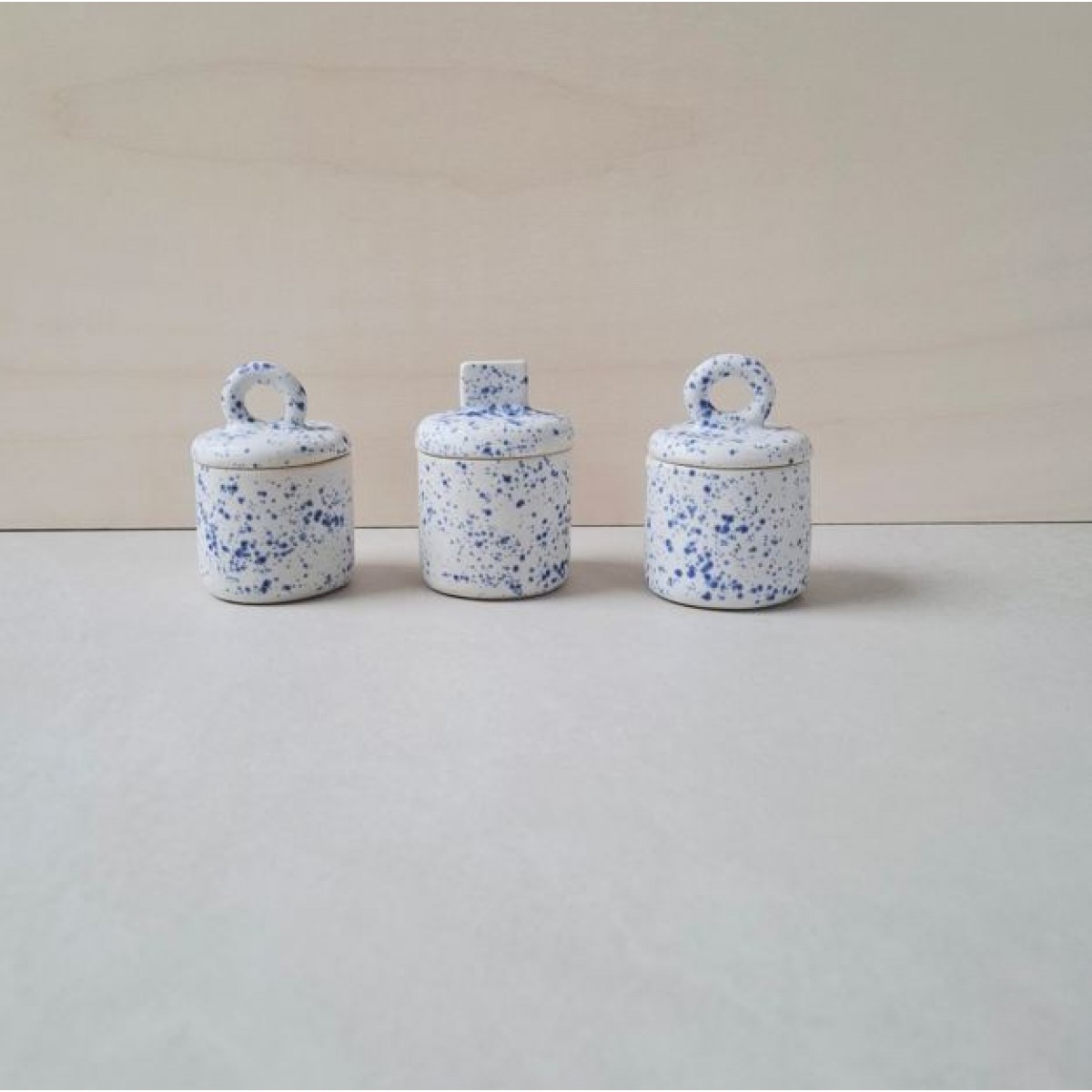 Skelini - Keramikdose handgemacht