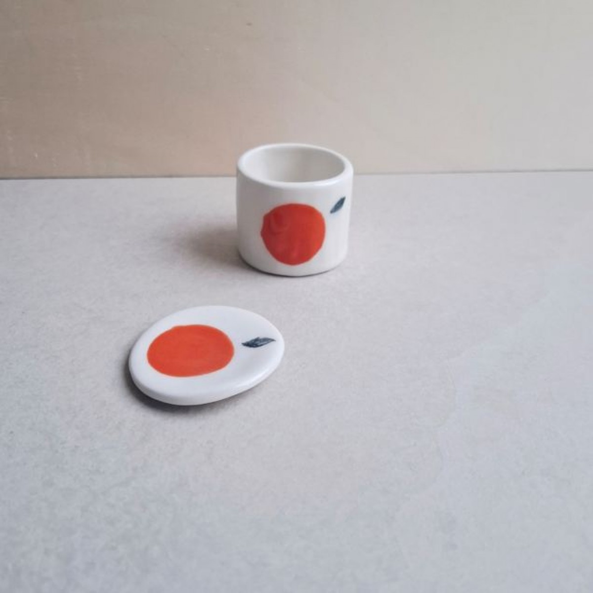 Skelini - Porzellan dose handgemacht