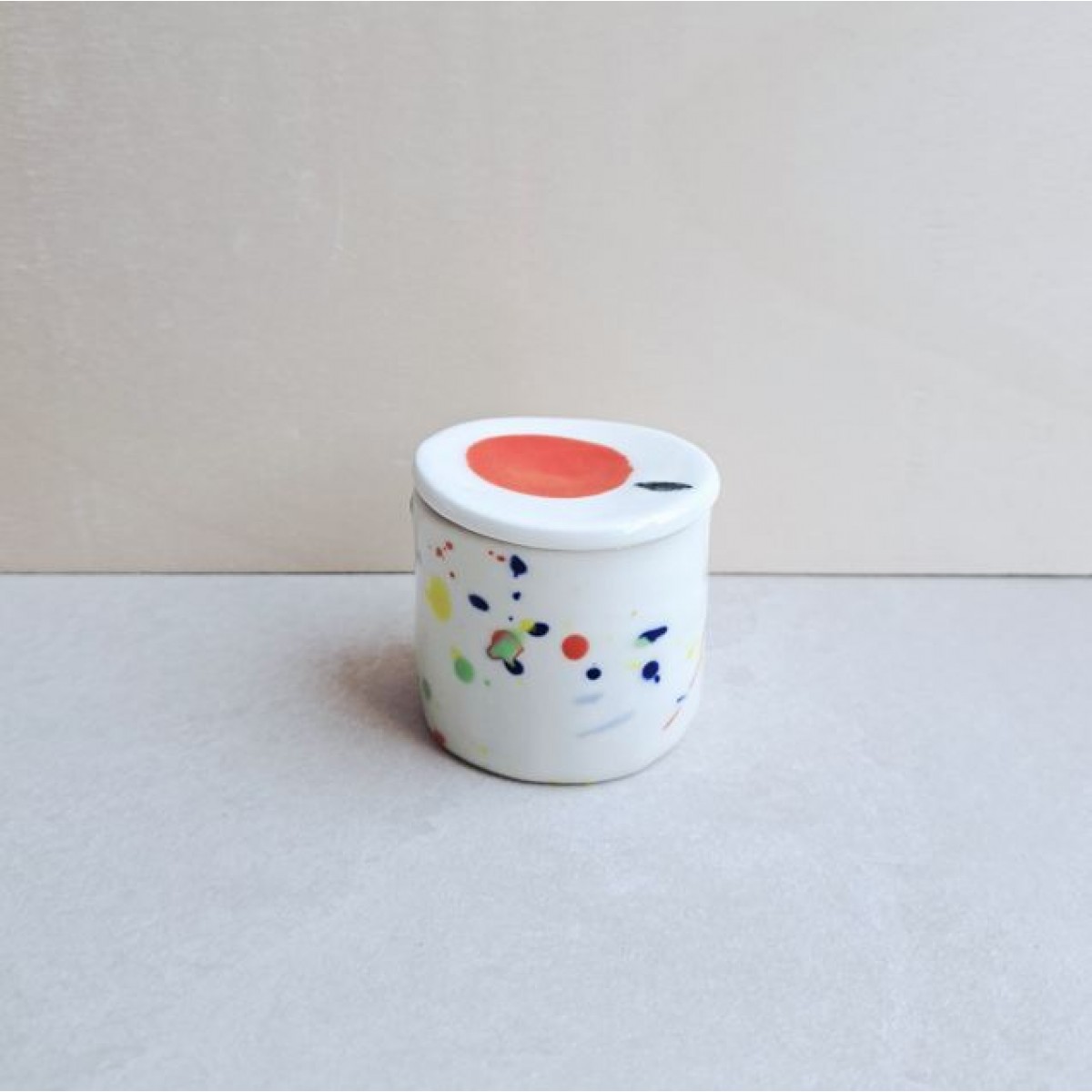 Skelini - Porzellan dose handgemacht