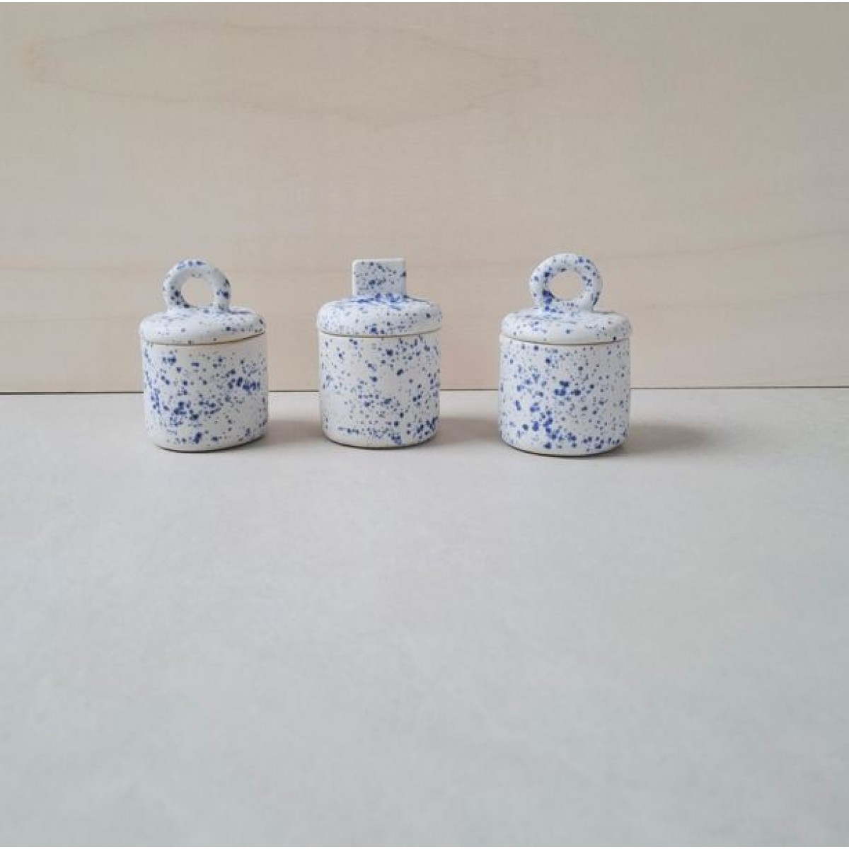 Skelini - Keramikdose handgemacht