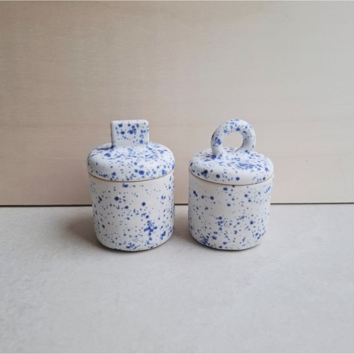 Skelini - Keramikdose handgemacht