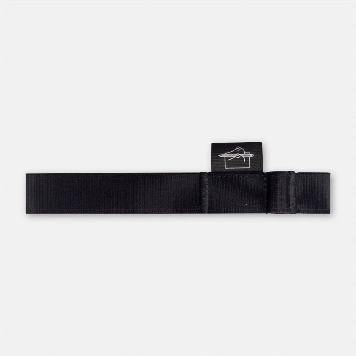 Stift- & Notizbuchband in Schwarz – Brunhilda