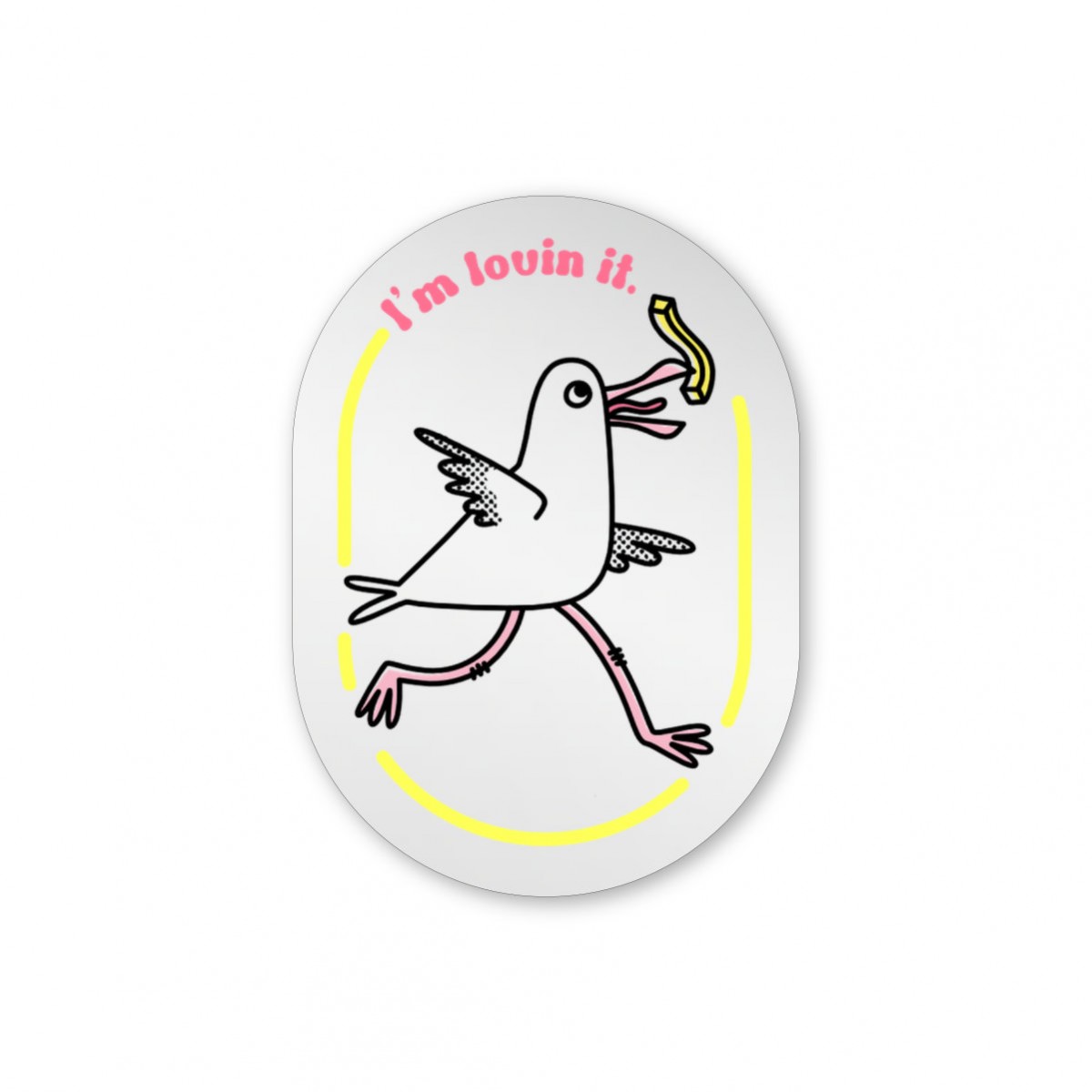 Sticker-Set Moin! Möwen – Brunhilda