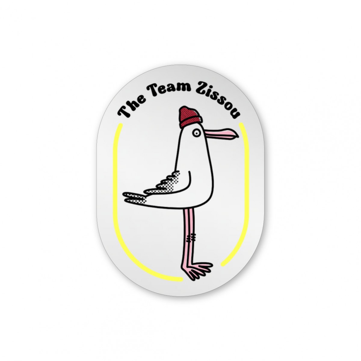 Sticker-Set Moin! Möwen – Brunhilda