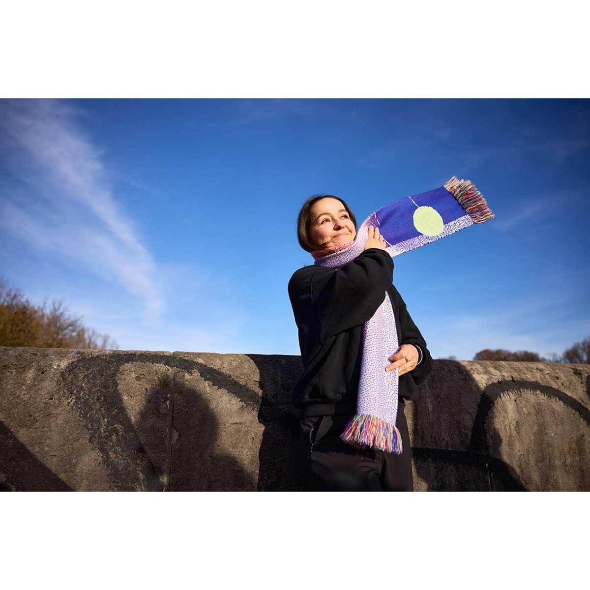 Gute Ware Pixel Schal