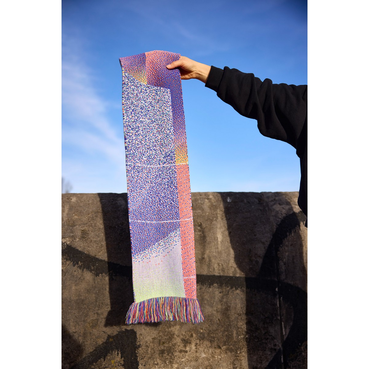 Gute Ware Pixel Schal