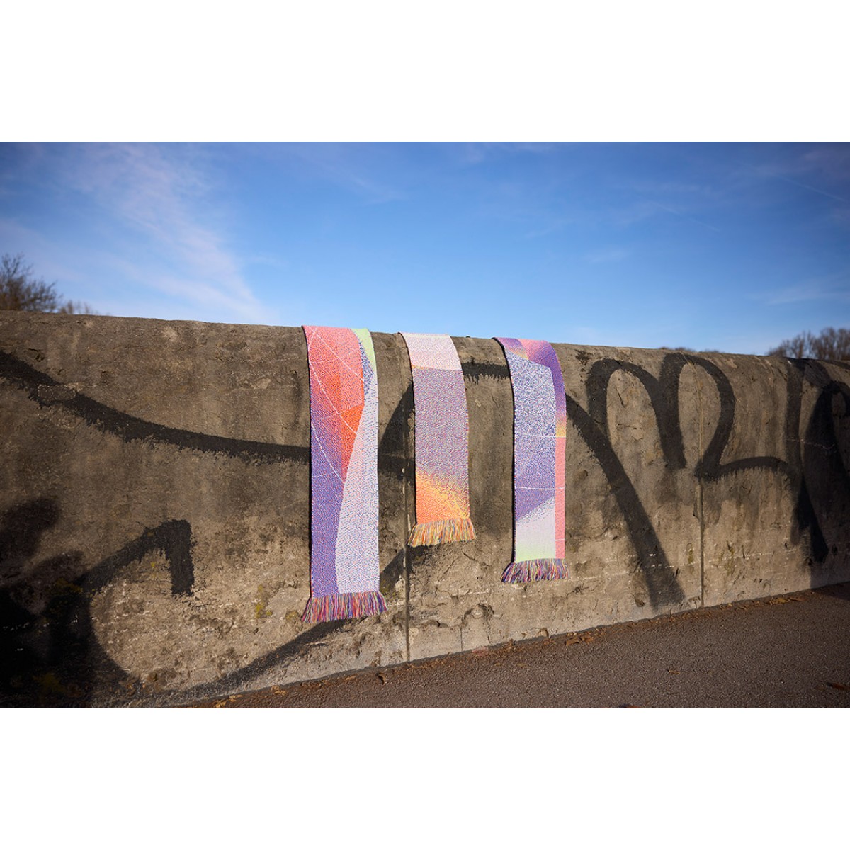 Gute Ware Pixel Schal