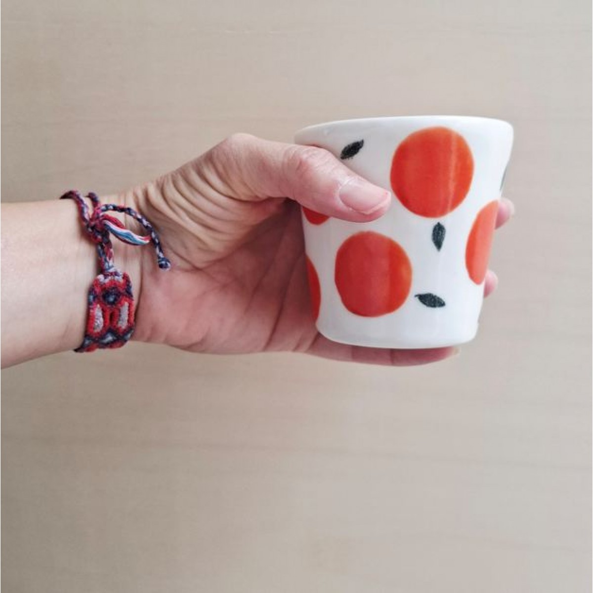 Skelini - handgemachte Tasse aus Porzellan