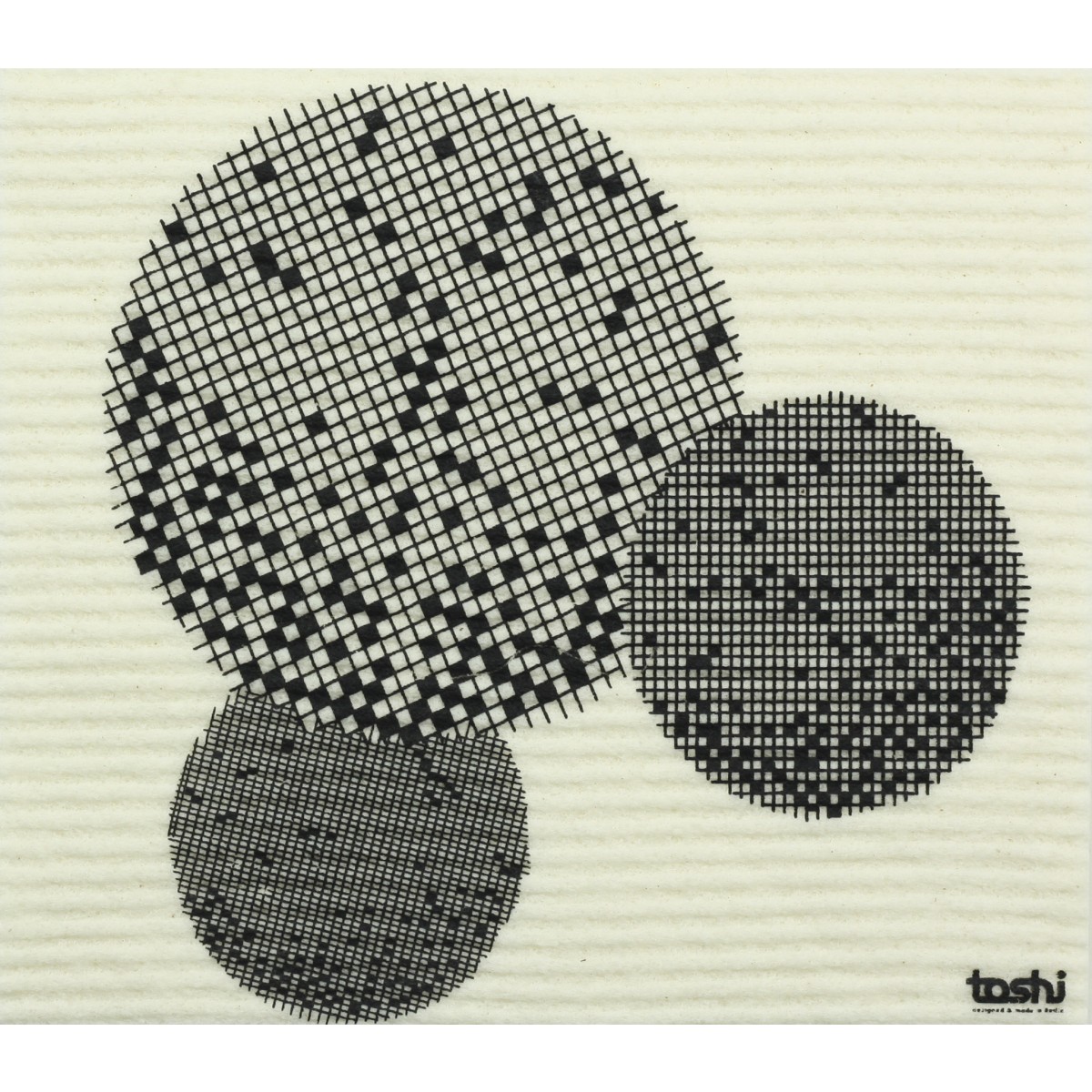 toshi Schwammtuch furbi "3 Pixelkreise"