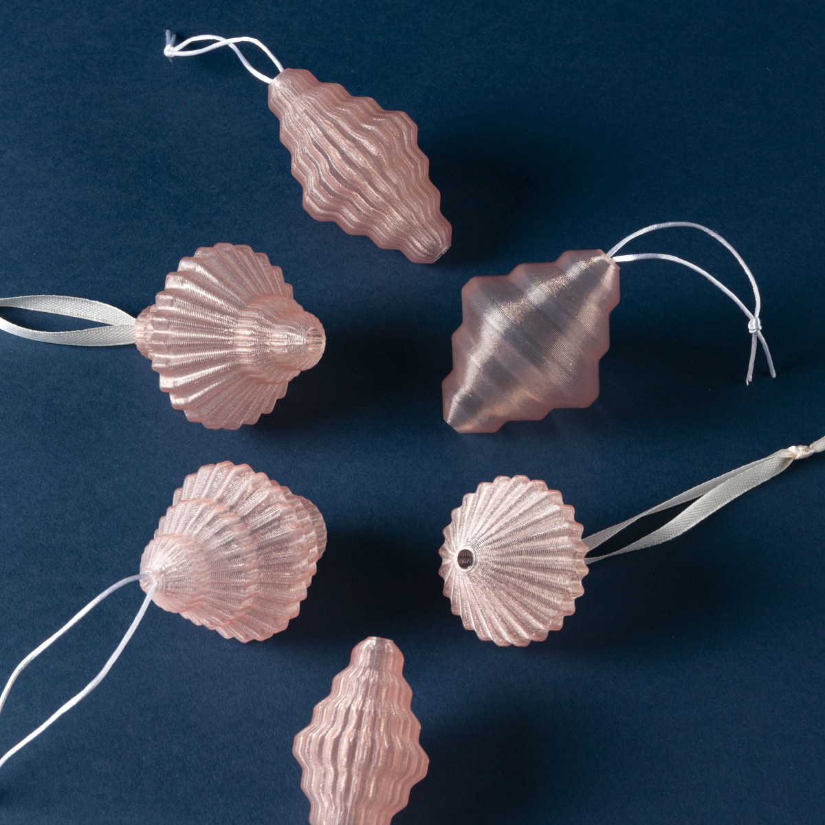 XMAS Ornaments - 3er Set (transparent)
