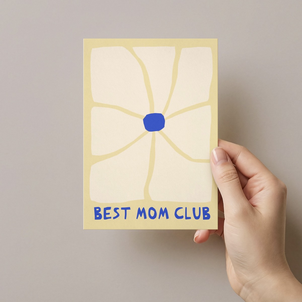 Best Mom Club Karte mit Umschlag